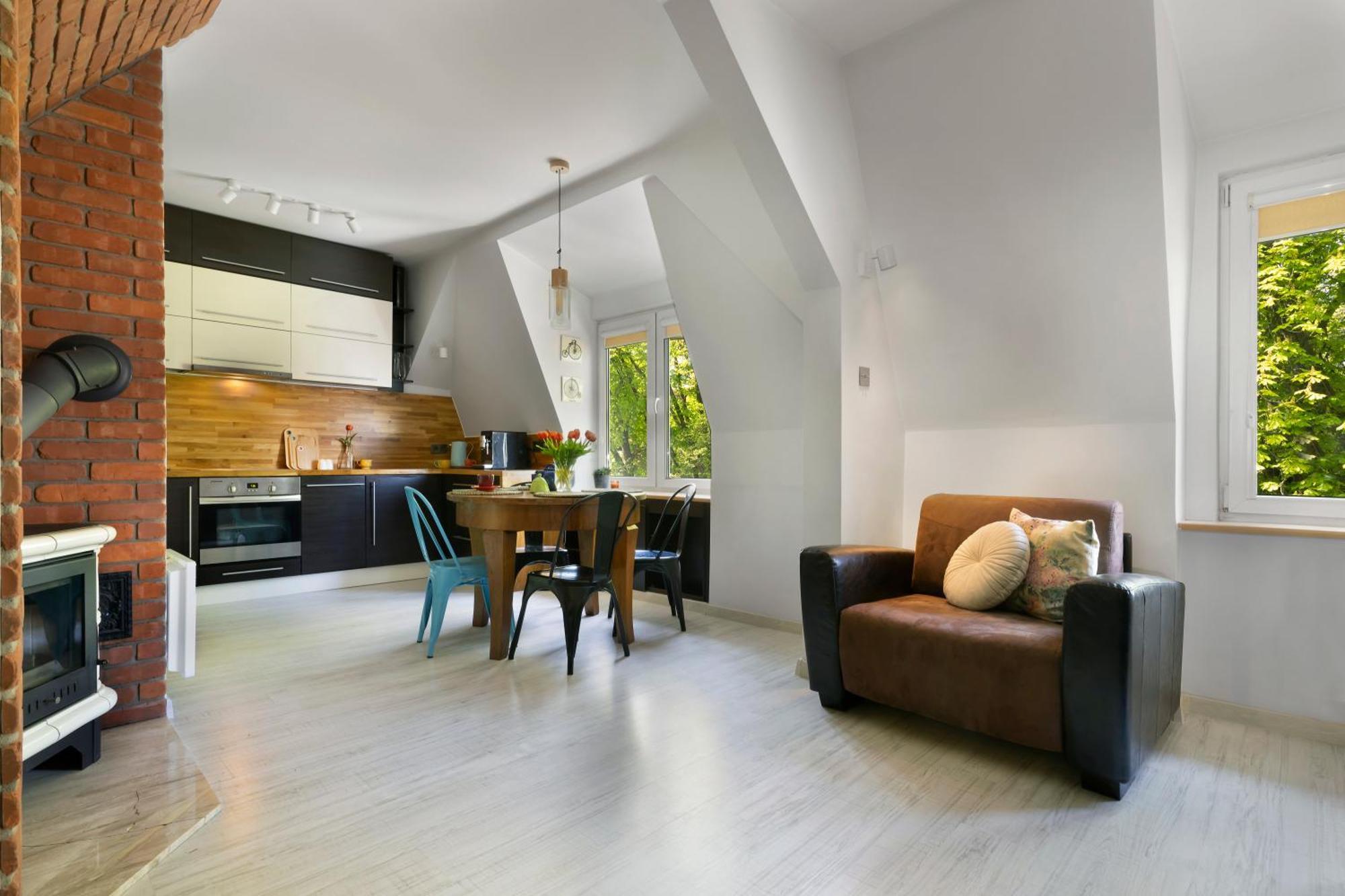Elite Apartments City Center Cosy Attic Гданск Екстериор снимка